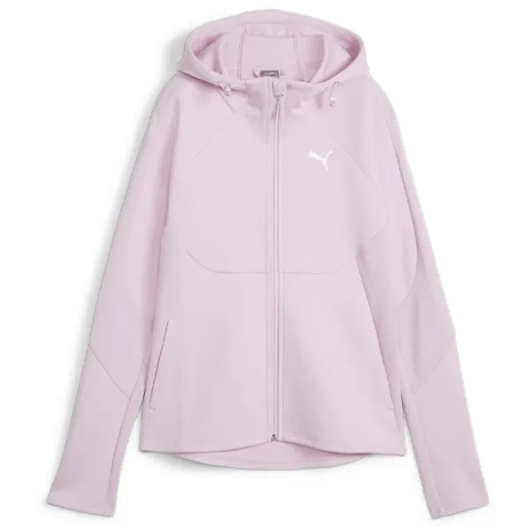 Hanorac pentru femei Puma Evostripe Fz Hoodie All-season / Pink photo 1 Hanorac pentru femei Puma Evostripe Fz Hoodie All-season / Pink photo 1