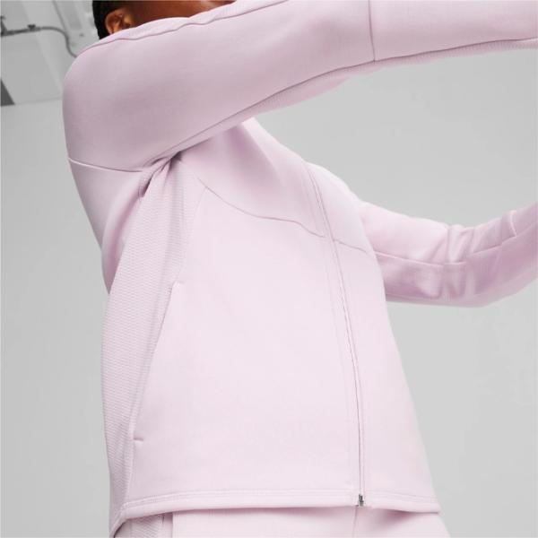 Hanorac pentru femei Puma Evostripe Fz Hoodie All-season / Pink photo 4 Hanorac pentru femei Puma Evostripe Fz Hoodie All-season / Pink photo 4