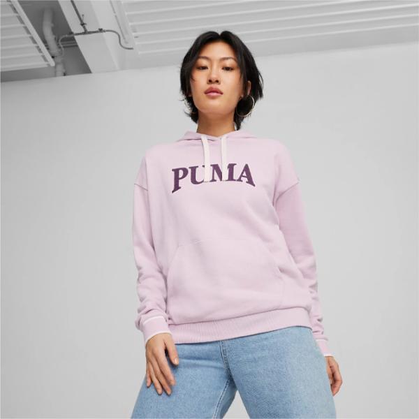 Hanorac pentru femei Puma Squad Hoodie Tr Toamnă - iarnă / Pink photo 2