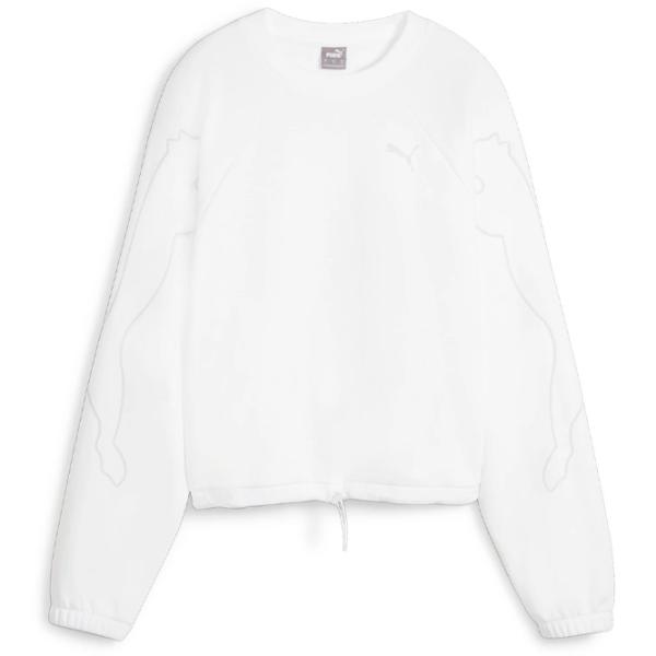 Hanorac pentru femei Puma Motion Crew Tr All-season / White photo 1 Hanorac pentru femei Puma Motion Crew Tr All-season / White photo 1