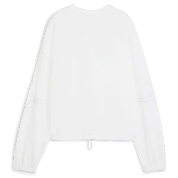 Hanorac pentru femei Puma Motion Crew Tr All-season / White photo 2 Hanorac pentru femei Puma Motion Crew Tr All-season / White photo 2