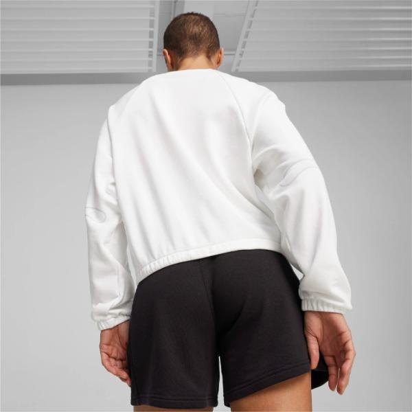 Hanorac pentru femei Puma Motion Crew Tr All-season / White photo 4 Hanorac pentru femei Puma Motion Crew Tr All-season / White photo 4