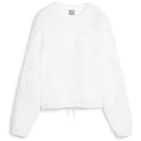 Толстовка для женщин Puma Motion Crew Tr Всесезонные / Белый