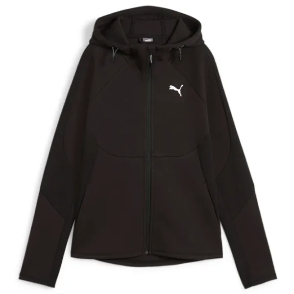 Hanorac pentru femei Puma Evostripe Fz Hoodie Toamnă - iarnă / Black photo 1