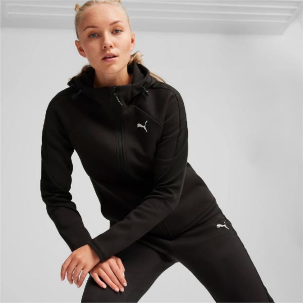 Hanorac pentru femei Puma Evostripe Fz Hoodie Toamnă - iarnă / Black photo 2 Hanorac pentru femei Puma Evostripe Fz Hoodie Toamnă - iarnă / Black photo 2