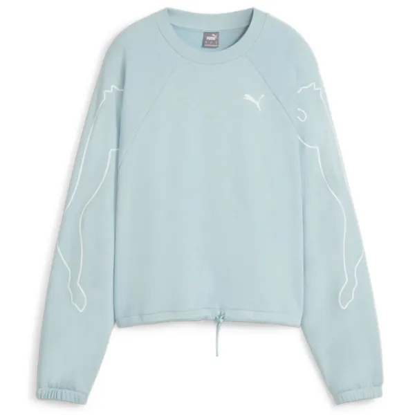 Толстовка для женщин Puma Motion Crew Tr Осень - Зима / Бирюзовый photo 1 Толстовка для женщин Puma Motion Crew Tr Осень - Зима / Бирюзовый photo 1