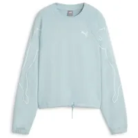 Hanorac pentru femei Puma Motion Crew Tr Toamnă - iarnă / Teal