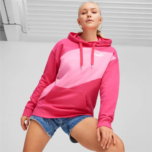 Hanorac pentru femei Puma Power Hoodie Tr All-season / Pink photo 3