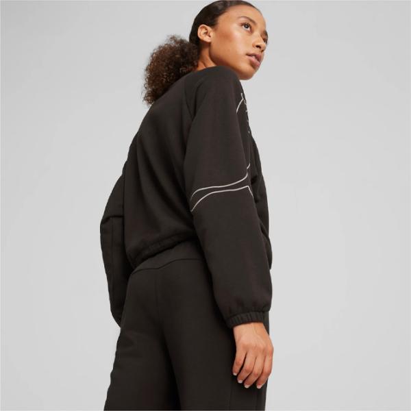 Толстовка для женщин Puma Motion Crew Tr Осень - Зима / Черный photo 4