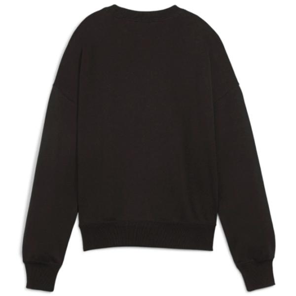 Hanorac pentru femei Puma Downtown Oversized Crew Tr All-season / Black photo 3