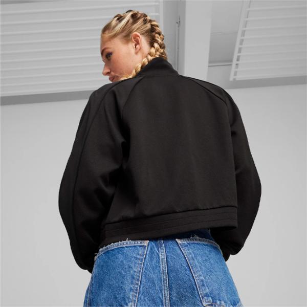 Толстовка для женщин Puma T7 Track Jacket Dk Осень - Зима / Черный photo 4