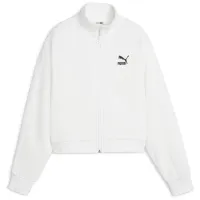 Hanorac pentru femei Puma T7 Track Jacket Dk Toamnă - iarnă / White