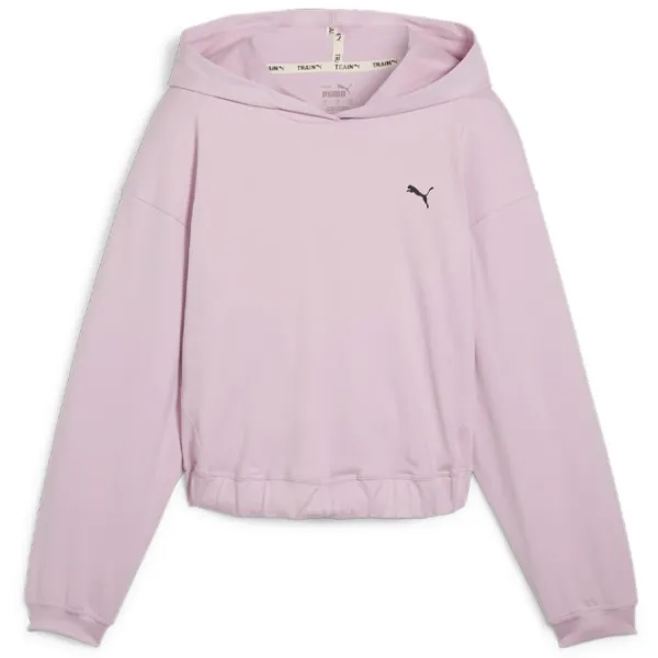 Hanorac pentru femei Puma Studio Foundations Hoody All-season / Pink photo 1 Hanorac pentru femei Puma Studio Foundations Hoody All-season / Pink photo 1