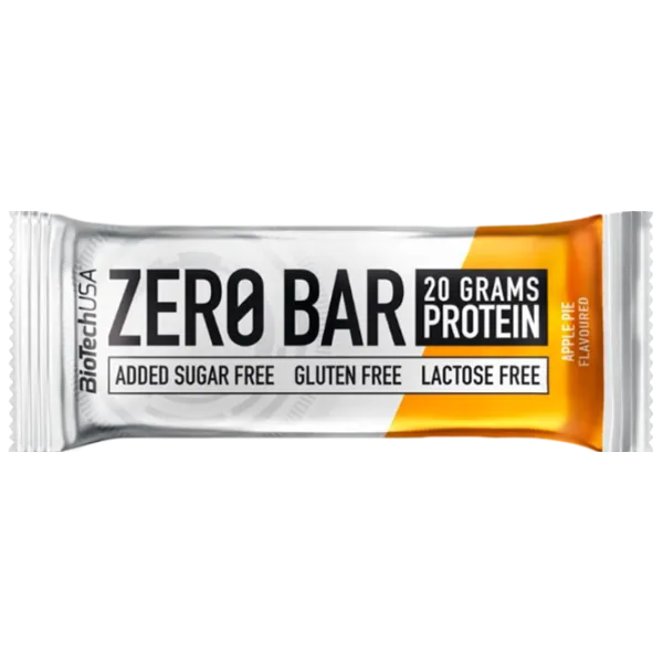 Batoane proteice BioTechUSA Zero Bar Plăcintă cu mere (5999076217625) 50 g photo 1 Batoane proteice BioTechUSA Zero Bar Plăcintă cu mere (5999076217625) 50 g photo 1