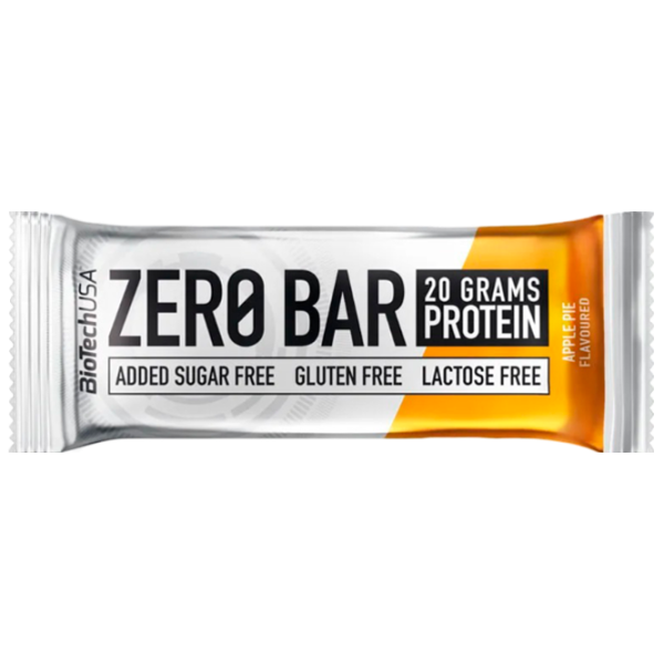 Batoane proteice BioTechUSA Zero Bar Plăcintă cu mere (5999076217625) 50 g photo 1 Batoane proteice BioTechUSA Zero Bar Plăcintă cu mere (5999076217625) 50 g photo 1