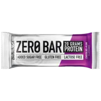 Batoane proteice BioTechUSA Zero Bar Prună cu ciocolată (5999076223657) 50 g