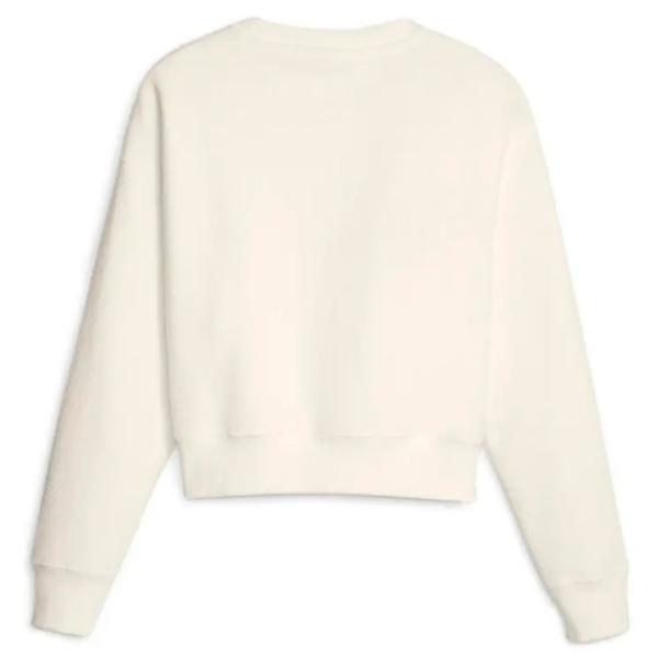 Hanorac pentru femei Puma Classics Fleece Crew Toamnă - iarnă / Beige photo 2 Hanorac pentru femei Puma Classics Fleece Crew Toamnă - iarnă / Beige photo 2