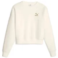 Hanorac pentru femei Puma Classics Fleece Crew Toamnă - iarnă / Beige