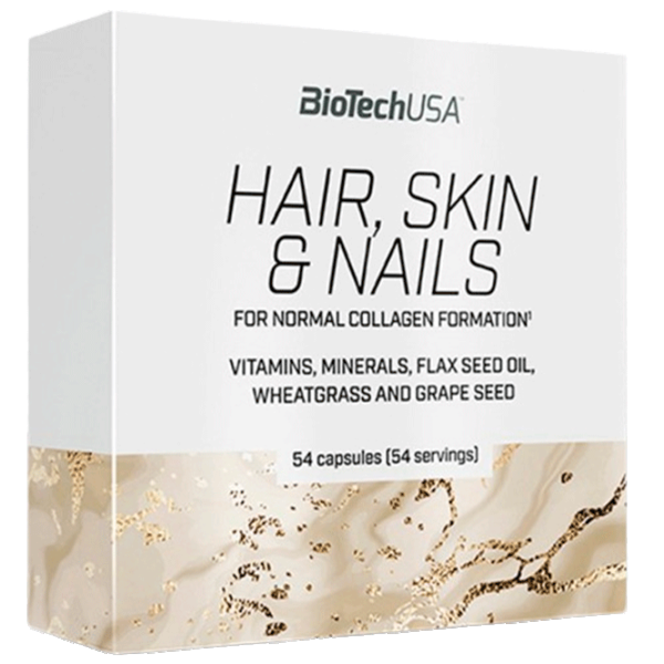 Vitamine și minerale BioTechUSA Hair, Skin & Nails (5999076240920) 54 photo 1