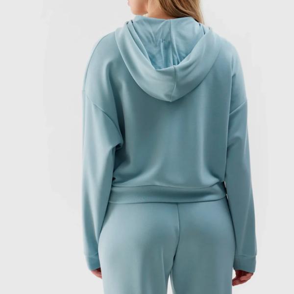 Hanorac pentru femei 4F F1002 Toamnă - iarnă / Blue photo 3 Hanorac pentru femei 4F F1002 Toamnă - iarnă / Blue photo 3