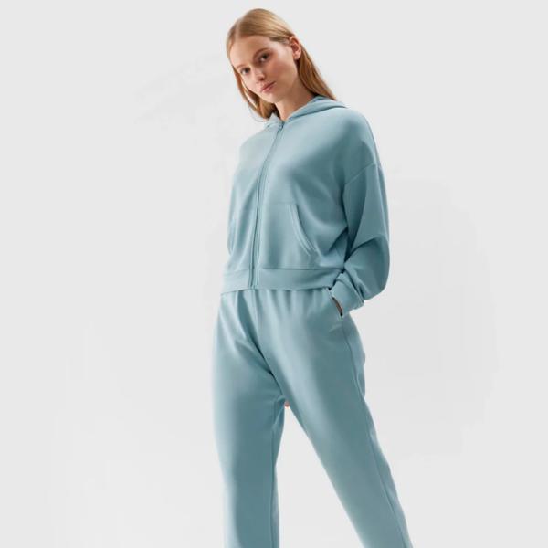 Hanorac pentru femei 4F F1002 Toamnă - iarnă / Blue photo 4