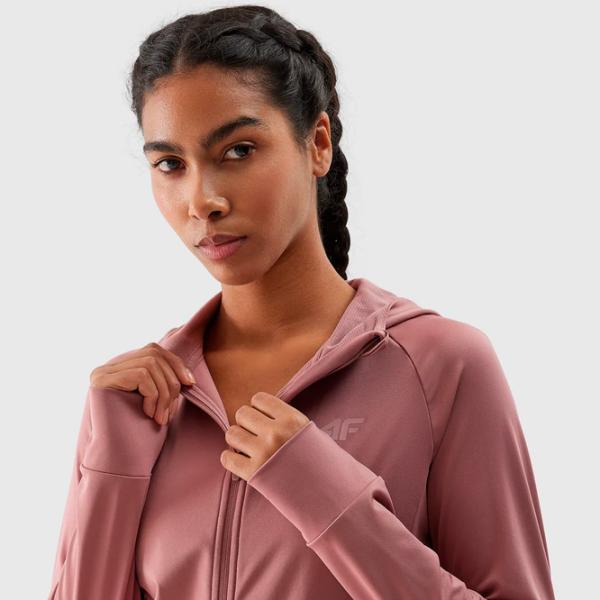 Hanorac pentru femei 4F F270 All-season / Pink photo 4 Hanorac pentru femei 4F F270 All-season / Pink photo 4