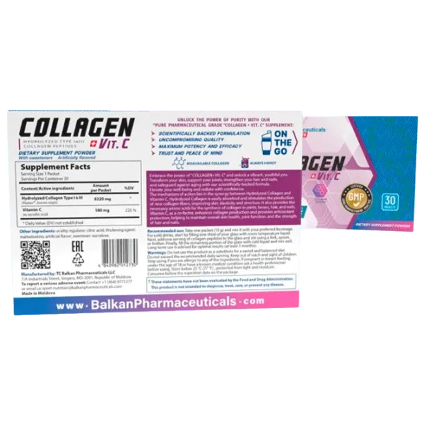  Balkan Pharmaceuticals Collagen + Vit. C (4840982012730)  photo 2