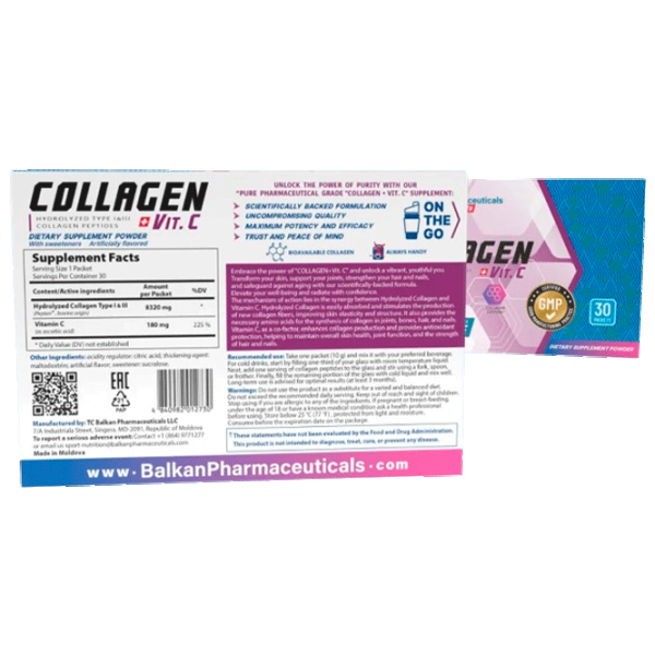  Balkan Pharmaceuticals Collagen + Vit. C (4840982012730)  photo 2