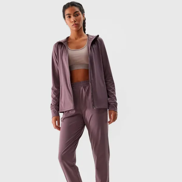 Толстовка для женщин 4F F270 Всесезонные / Коричневый photo 2