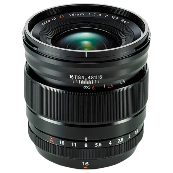 Obiectiv Fujinon XF16 mm F1.4 R WR Black photo 1