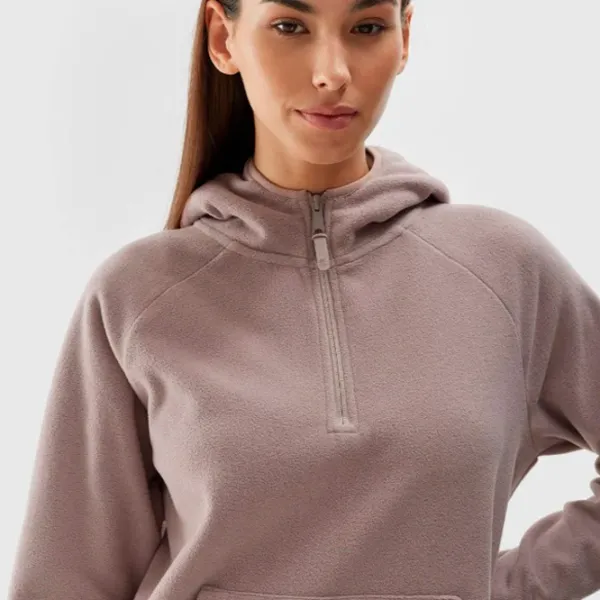 Толстовка для женщин 4F 40022 Осень - Зима / Бежевый photo 4