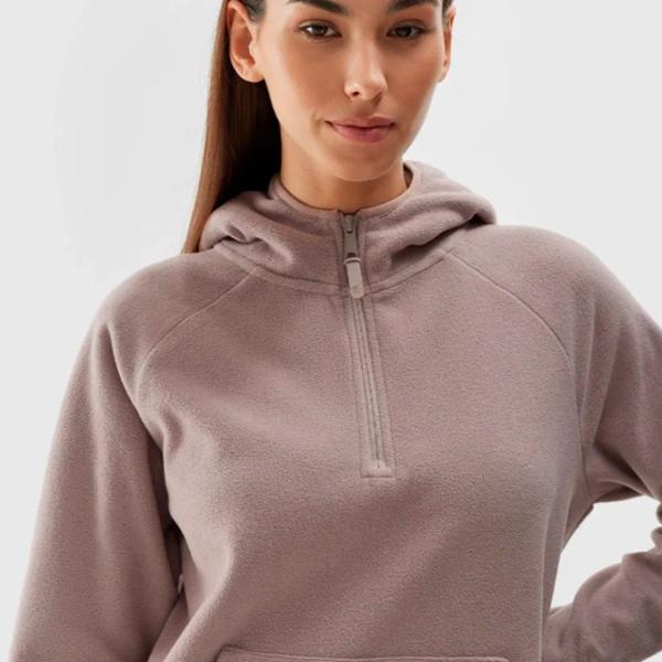 Толстовка для женщин 4F 40022 Осень - Зима / Бежевый photo 4