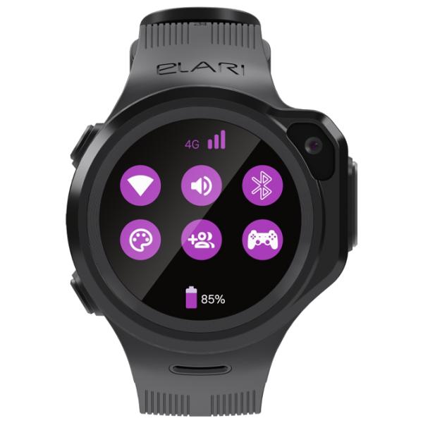 Детские часы Elari KidPhone 4GR M 1.3"/ Черный photo 2