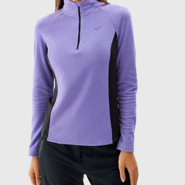 Толстовка для женщин 4F 40202 Осень - Зима / Фиолетовый photo 3