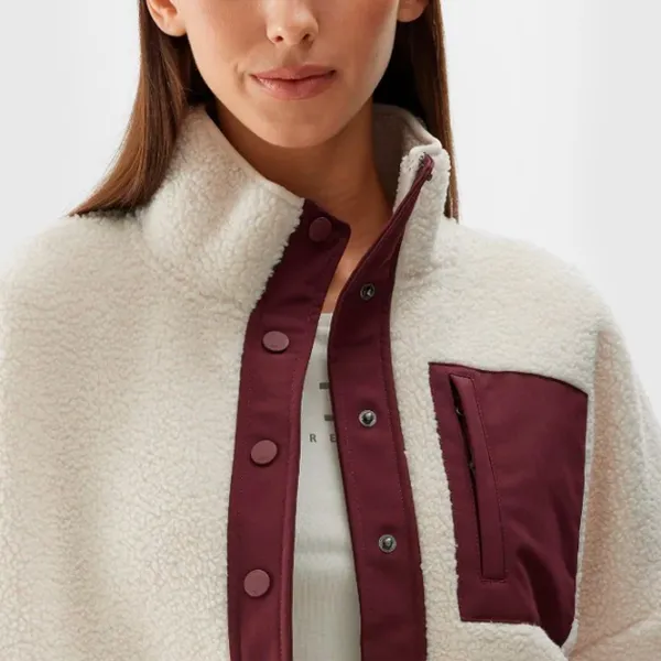 Толстовка для женщин 4F 40013 Осень - Зима / Бежевый photo 3 Толстовка для женщин 4F 40013 Осень - Зима / Бежевый photo 3