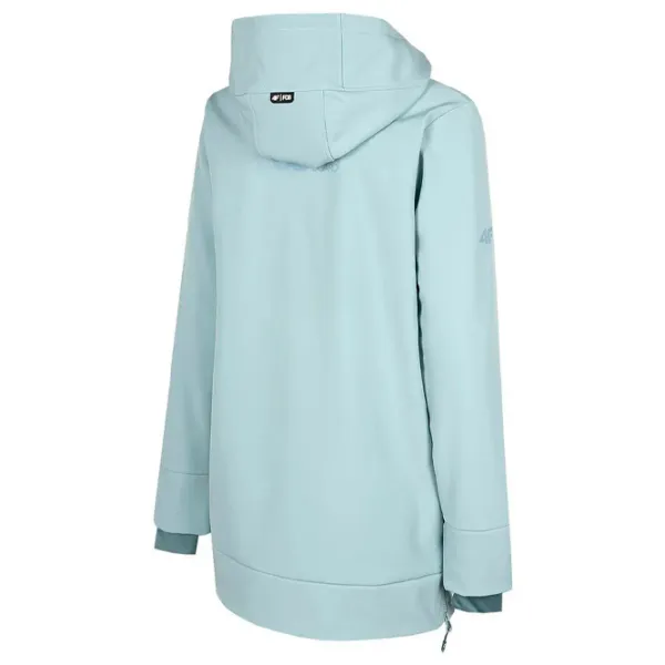 Hanorac pentru femei 4F Softshell Toamnă - iarnă / Blue photo 2 Hanorac pentru femei 4F Softshell Toamnă - iarnă / Blue photo 2