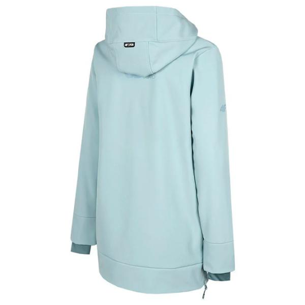 Hanorac pentru femei 4F Softshell Toamnă - iarnă / Blue photo 2 Hanorac pentru femei 4F Softshell Toamnă - iarnă / Blue photo 2