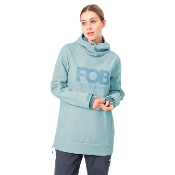 Hanorac pentru femei 4F Softshell Toamnă - iarnă / Blue photo 3 Hanorac pentru femei 4F Softshell Toamnă - iarnă / Blue photo 3