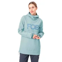Hanorac pentru femei 4F Softshell Toamnă - iarnă / Blue photo 3