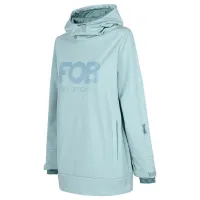 Hanorac pentru femei 4F Softshell Toamnă - iarnă / Blue