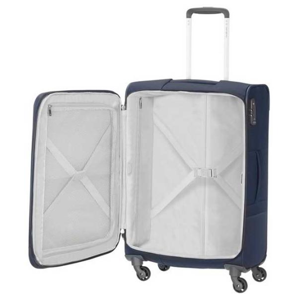 Чемодан Samsonite Base Boost Spinner 67.5 л/ Тёмно-синий photo 2 Чемодан Samsonite Base Boost Spinner 67.5 л/ Тёмно-синий photo 2