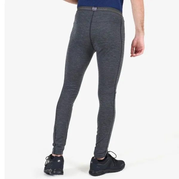 Термобрюки для мужчин Montane Long Johns Black XXL / Серый photo 3