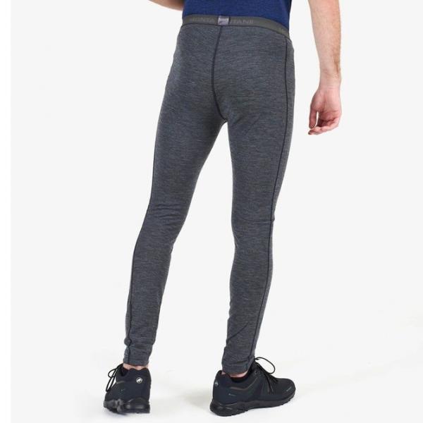 Термобрюки для мужчин Montane Long Johns Black XXL / Серый photo 3