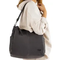 Geantă pentru femei CCS 17425  Pe umăr / Piele intoarsă