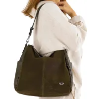 Сумка для женщин CCS 17425  На плечо / Замша