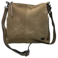 Geantă pentru femei CCS 17425  Pe umăr / Piele intoarsă