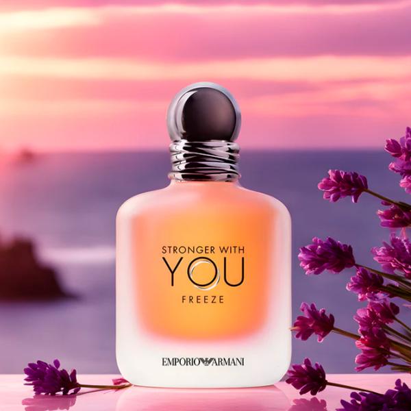 Parfum pentru femei Giorgio Armani Stronger With You Freeze Apă de toaletă / Fougere photo 4