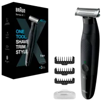 Триммер для лица Braun XT3100 Черный