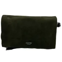 Geantă pentru femei CCS 17424  Pe mână / Piele intoarsă