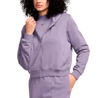 Hanorac pentru femei Nike W Nsw Nk Chll Ft Fz Hdy Toamnă - iarnă / Violet